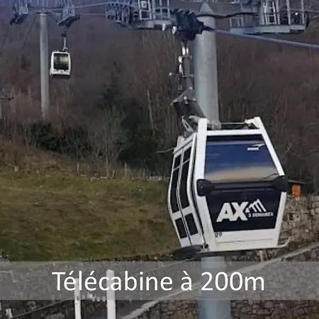 Rel'ax - T2 - Plein Coeur Ax - Literie De Qualite - Wifi - 200m Telecabine *